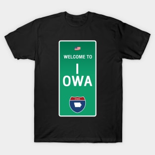 Welcome to Iowa T-Shirt